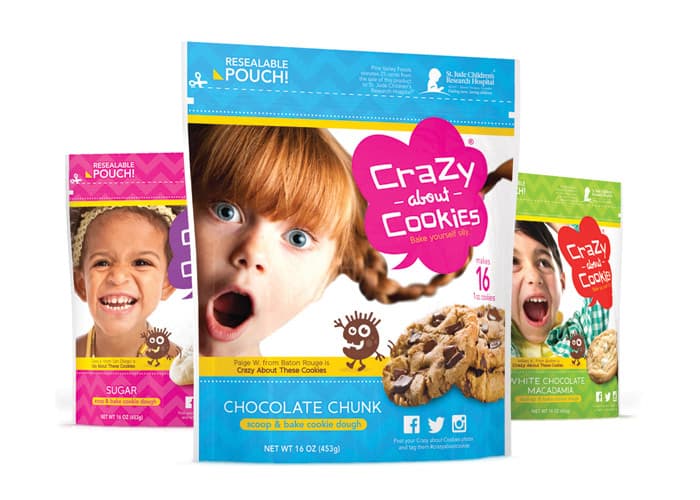 Crazy About Cookies Packaging