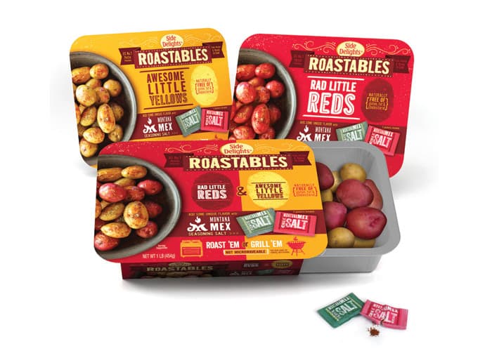 Side Delights Roastables Packaging