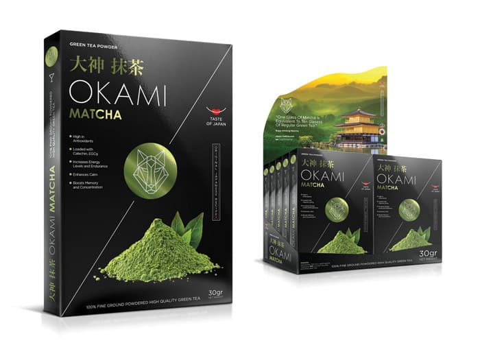 Okami Matcha Green Tea Powder