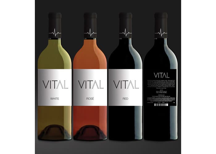 Pro Bono Package Design and Logo for Non-Profit Winery