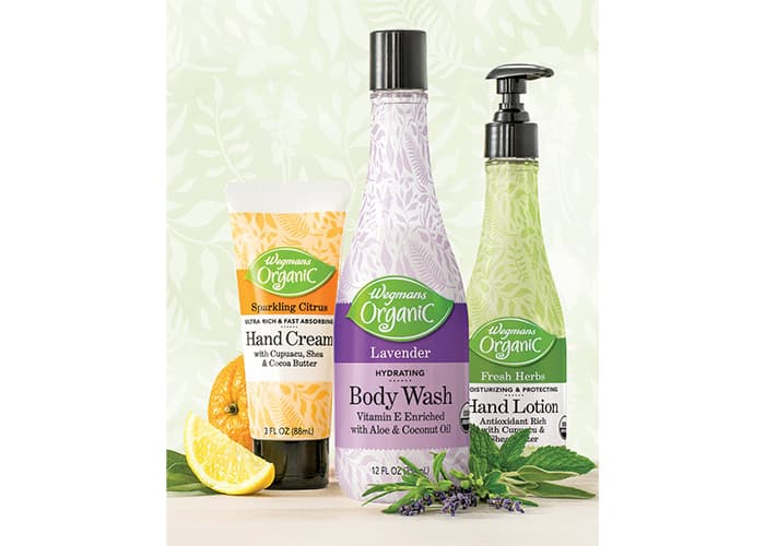 Wegmans Organic Skincare Packaging