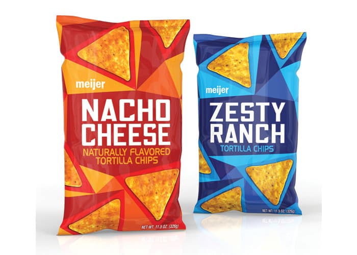 Meijer Flavored Tortilla Chips