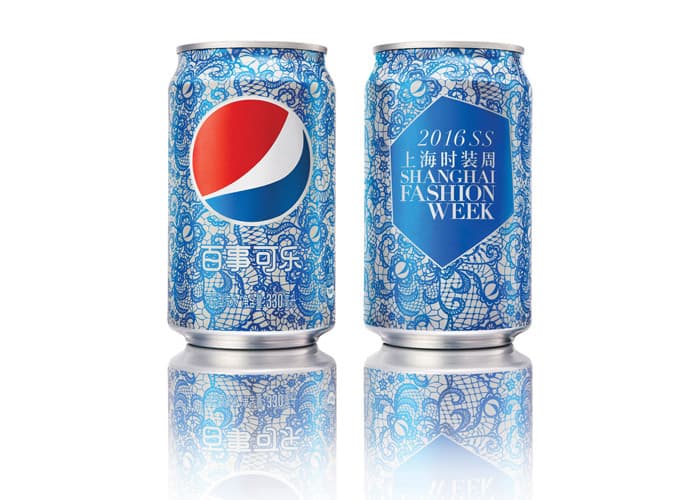 Pepsi Shanghai Fashion Week Can China
