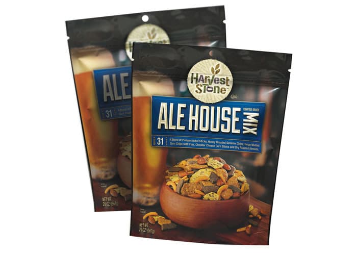 Harvest Stone Ale House Snack Mix Packaging
