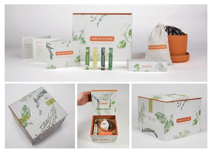 Herb-In-Kitchen Rigid Packaging