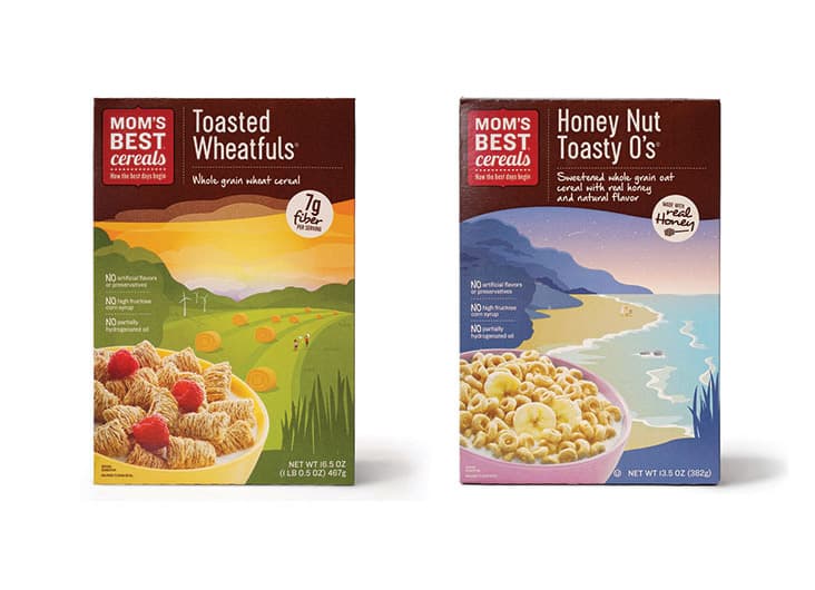 Mom’s Best Adult Cereal Packaging