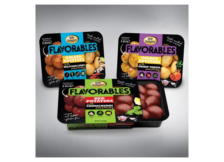 Side Delights Flavorables — Food & Beverage design — by WFM/William Fox Munroe — 2017 GDUSA award winner