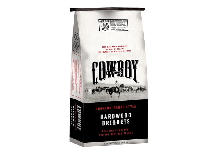 Cowboy Brand Hardwood Briquets