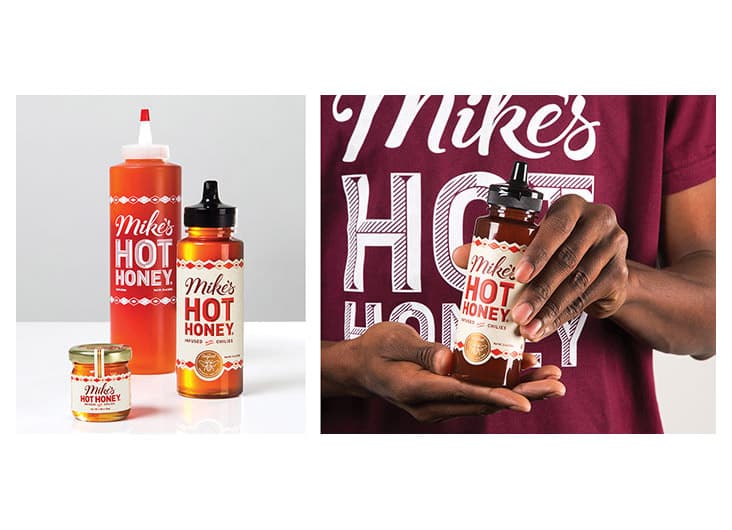 Mike’s Hot Honey — Food & Beverage design — by Chase Design Group — 2017 GDUSA award winner