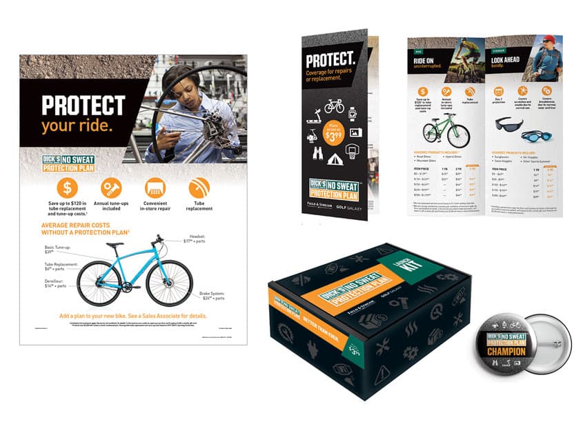 DICK'S Sporting Goods Protect Campaign — Advertising + Ad Campaigns design — by Asurion — 2018 GDUSA award winner