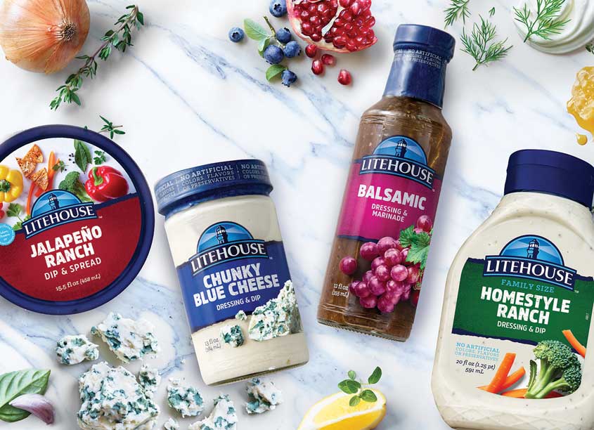 Litehouse Core Salad Dressing Redesign