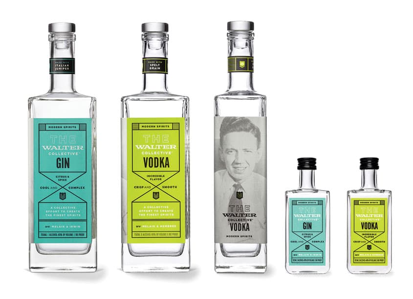 The Walter Collective Vodka and Gin