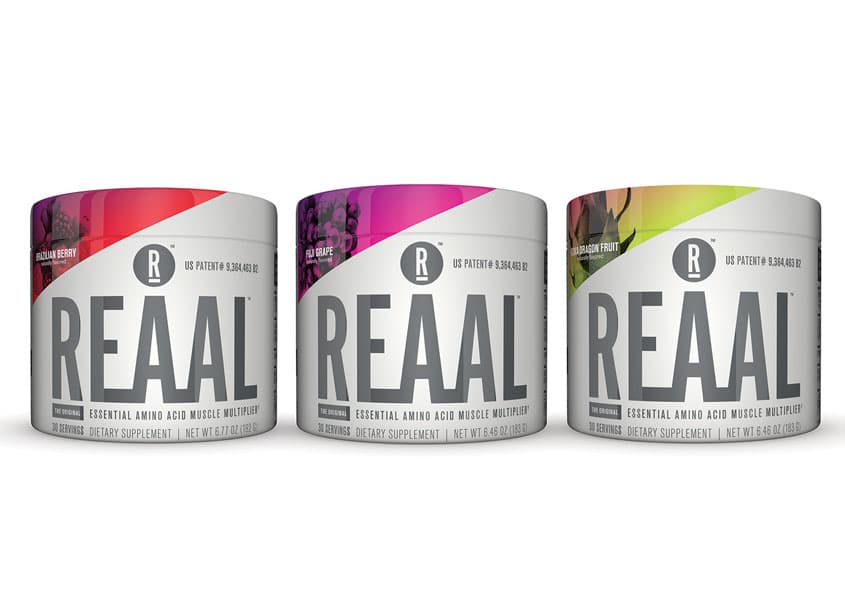 REAAL - Essential Amino Acids - Brand Identity & Packaging