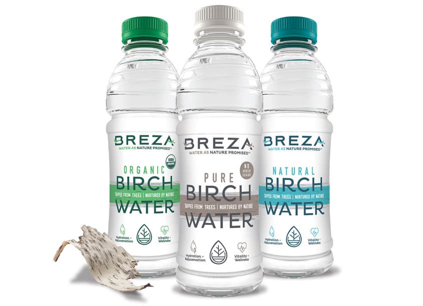 Breza Birch Water — Health & Wellness design — by FAI Design Group — 2018 GDUSA award winner