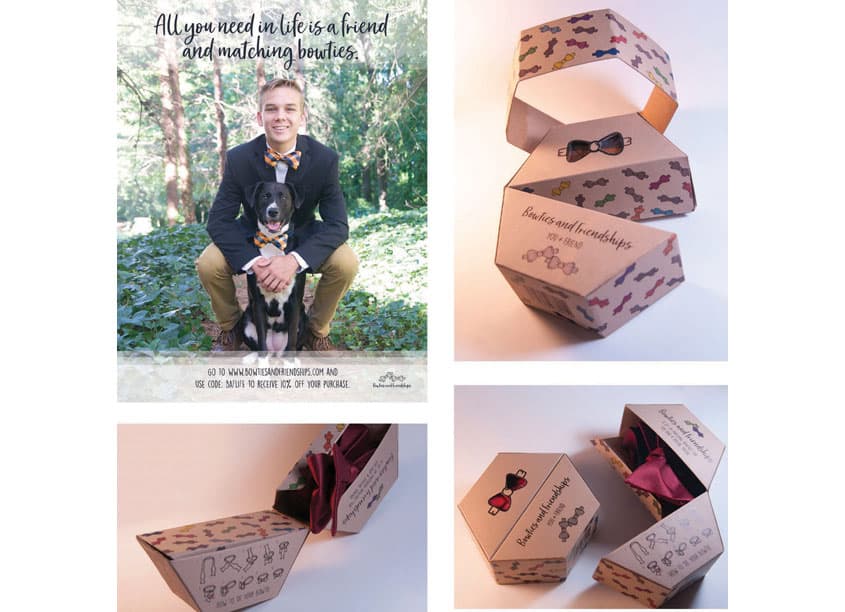 Bowties & Friendships My Friend and I Package Design