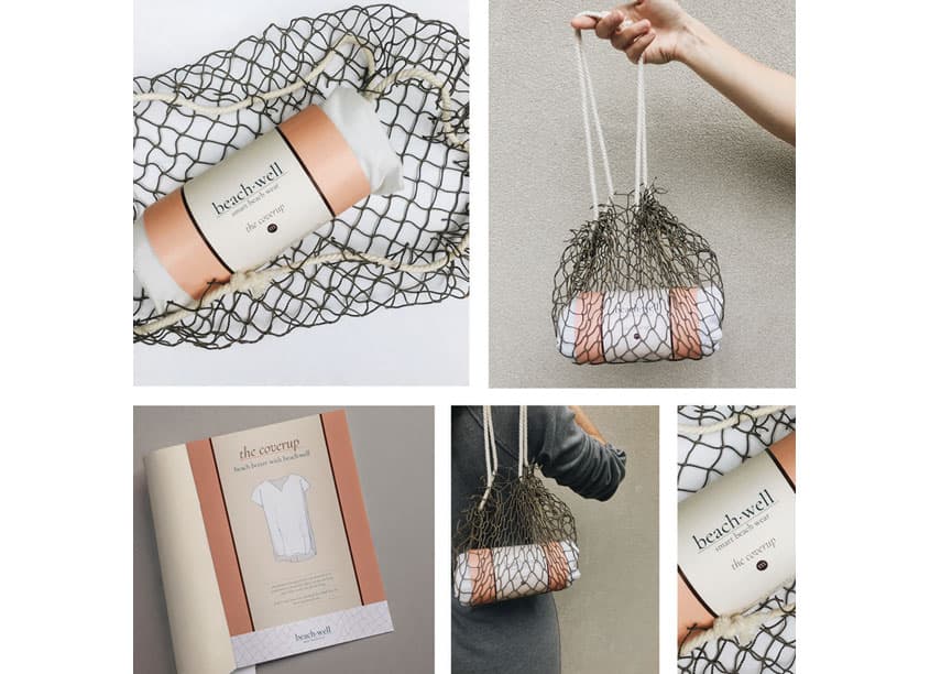 Beach-Well Cover Up Package Design