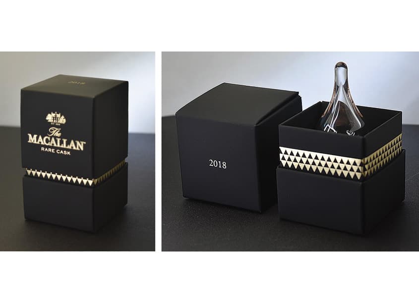 Macallans Rare Cask 2018 Stopper Package