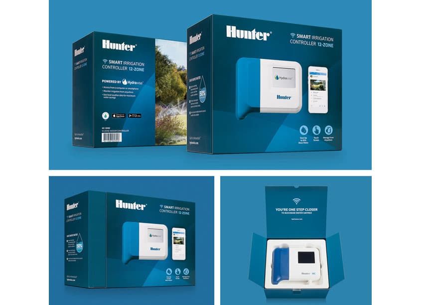 Hunter Irrigation Packaging Redesign