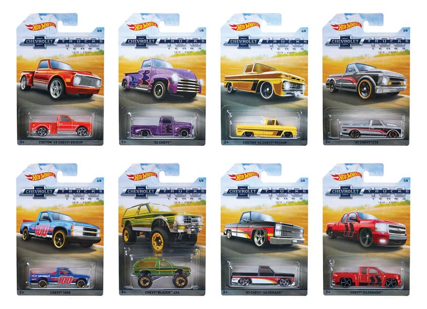Hot Wheels® Chevy Trucks 100th Anniversary Assortment