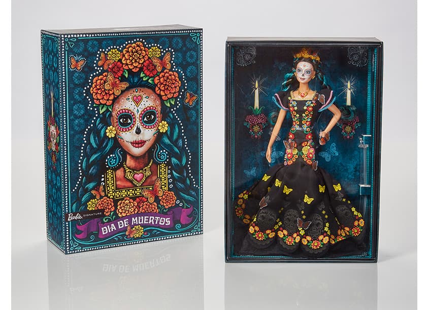 Barbie® Dia De Muertos Doll Packaging