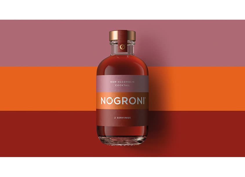 NOgroni Design — Food & Beverage design — by Pearlfisher — 2020 GDUSA award winner