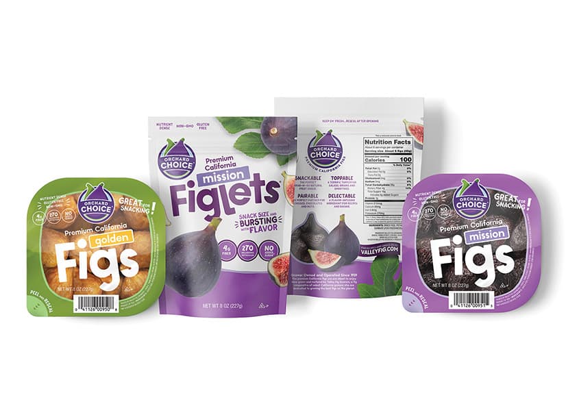 Orchard Choice Packaging — Food & Beverage design — by MJR Creative Group — 2020 GDUSA award winner