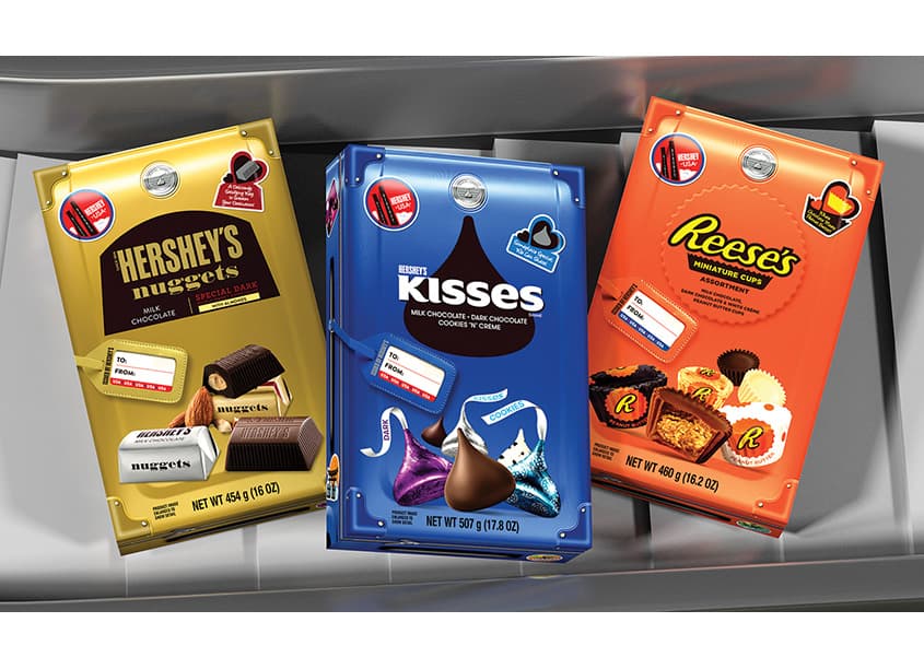 World Travel Retail Suitcase Boxes — Food & Beverage design — by William Fox Munroe (WFM) — 2020 GDUSA award winner