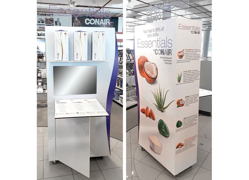 Convertible Product Demo Display