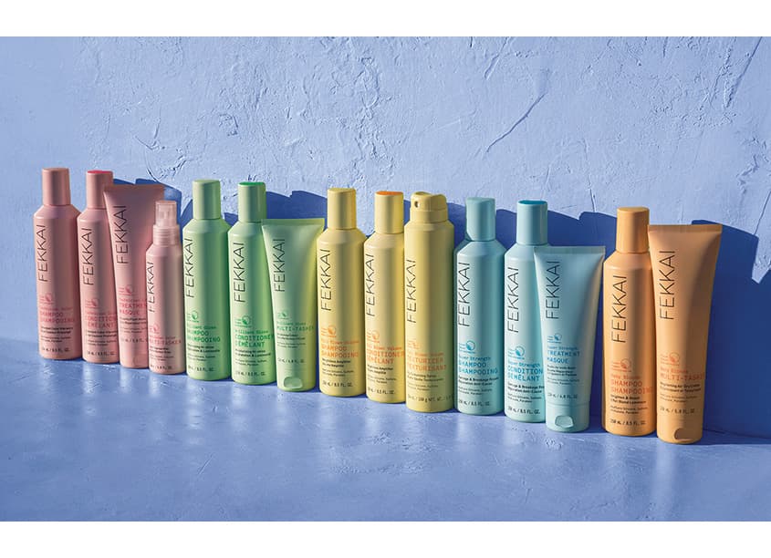 FEKKAI Professional Hair Care Line Package Design