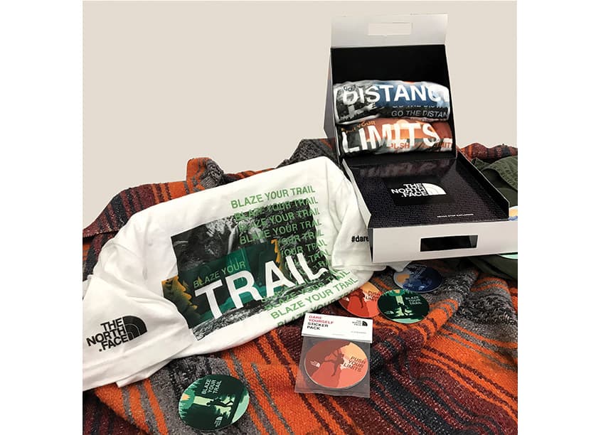 North Face Branding