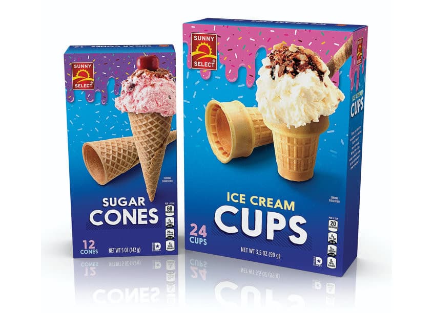 Sunny Select Ice Cream Cones