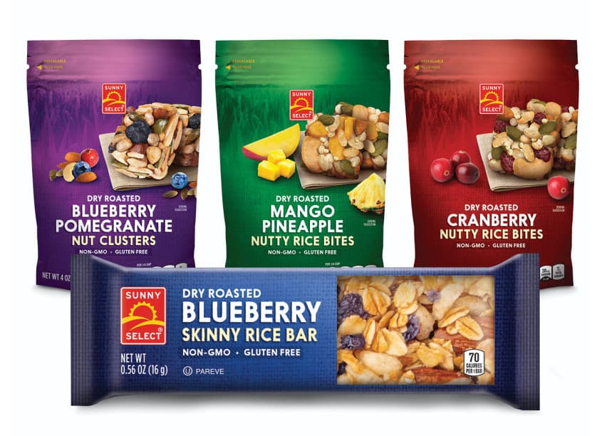 Sunny Select Healthy Snacks — Private Label Packaging design — by Daymon Creative Services — 2021 GDUSA award winner