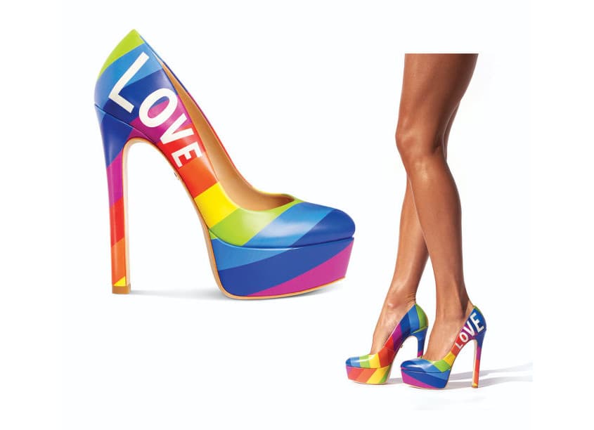 Pride Pump Shoe Design — Fashion, Apparel & Accessories design — by 80east Design — 2021 GDUSA award winner