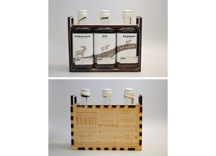 Bandit Distillery Packaging