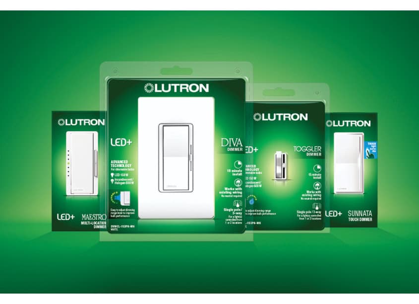 Lutron Package Design — Home, Garden & Industrial design — by CBX — 2021 GDUSA award winner