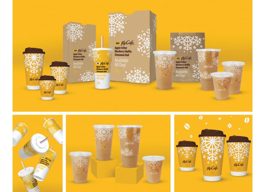 McCafé Holiday Packaging