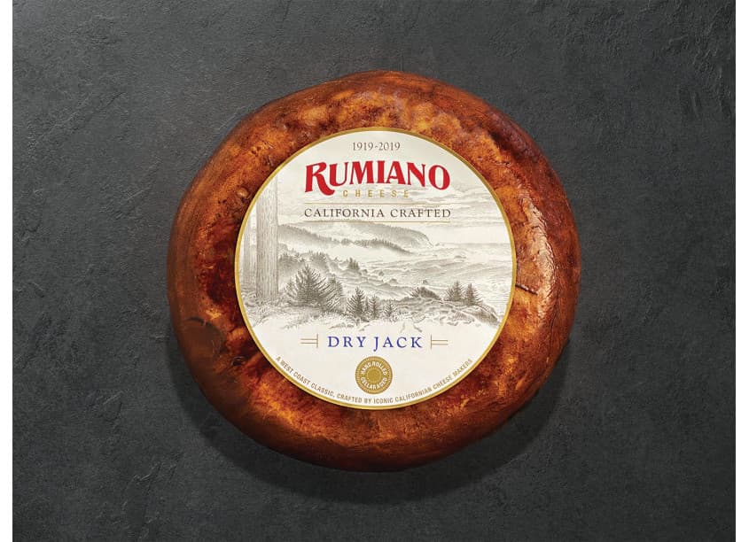 Rumiano Cheese Crafted Dry Jack Wheel