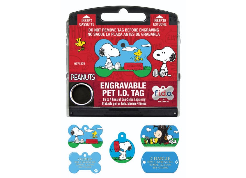 Peanuts Cassette & Tag