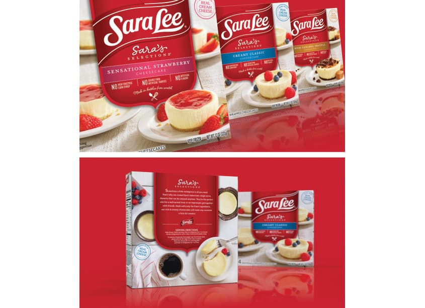 Mini Cheesecakes Packaging