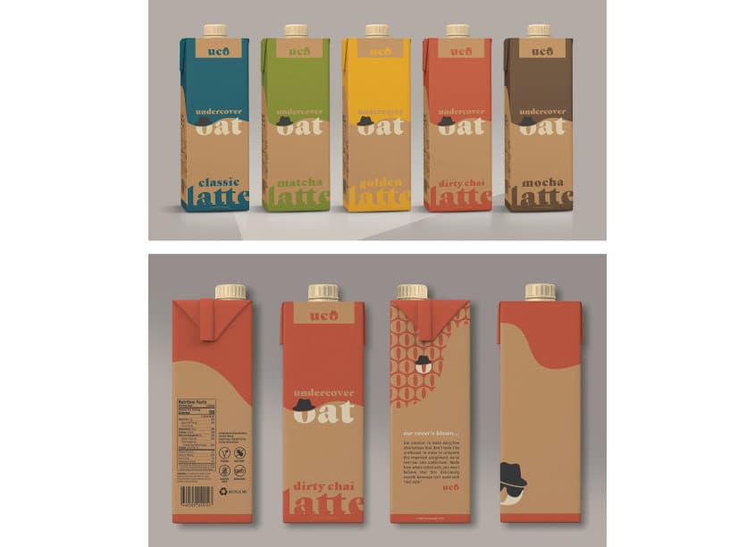 Undercover Oat Latte Packaging