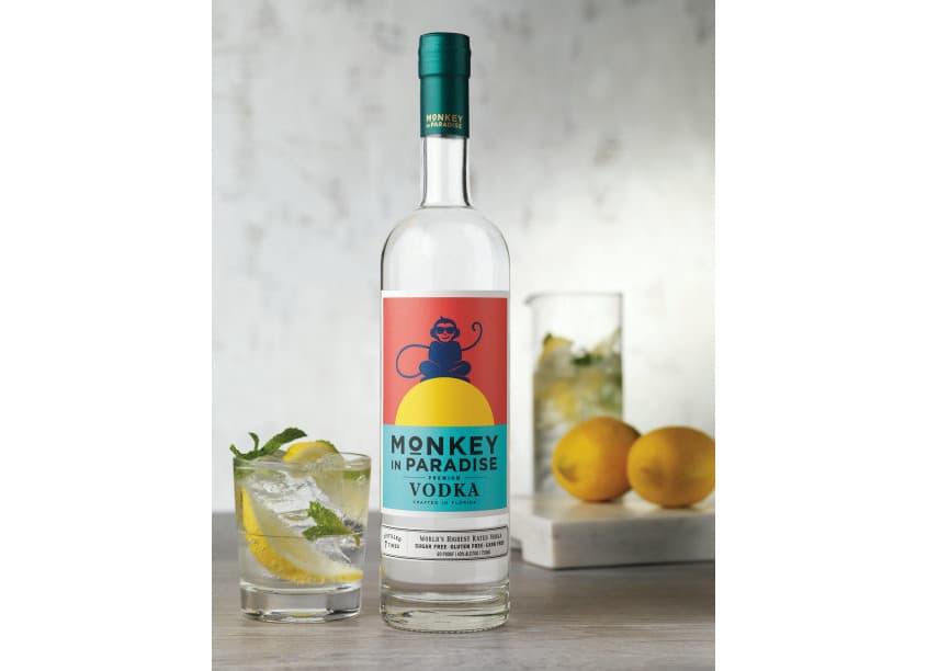 Monkey In Paradise Vodka
