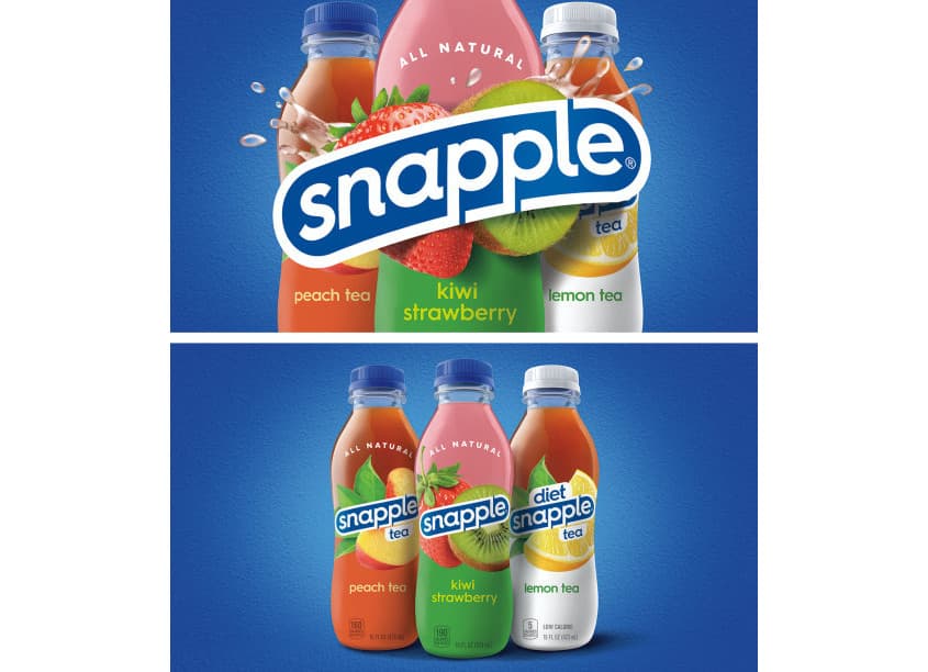 Snapple Brand Transformation — Food & Beverage design — by CBX — 2021 GDUSA award winner