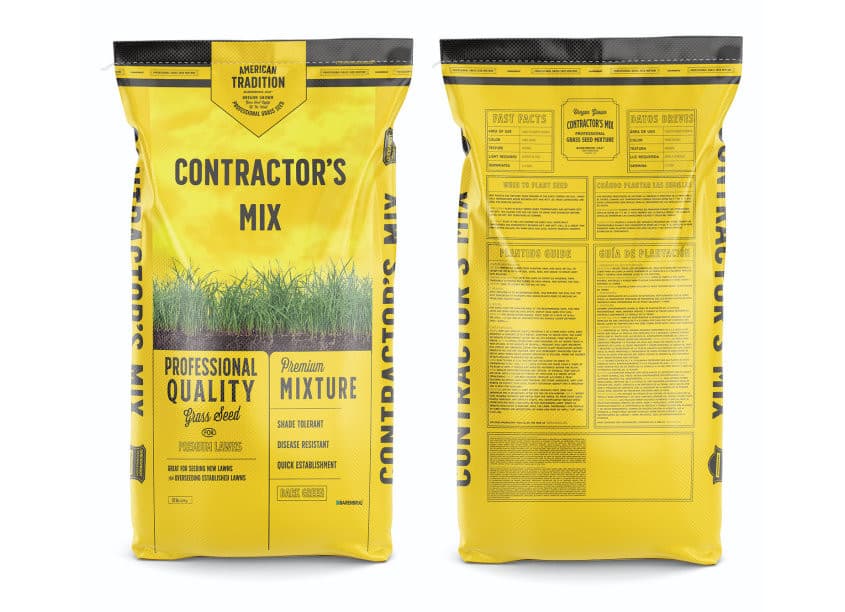 Contractor’s Mix Professional Grass Seed