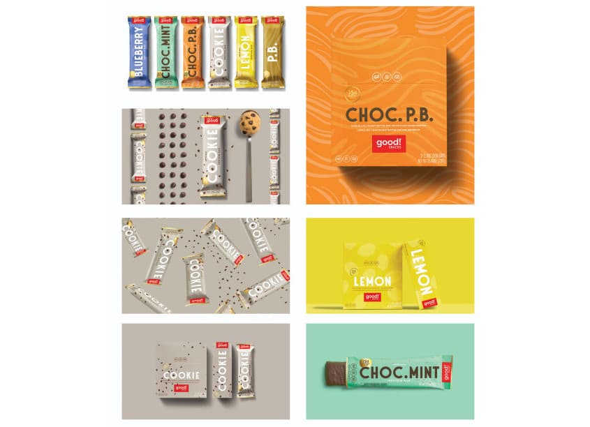 GOOD! Snacks Protein Bar Redesign