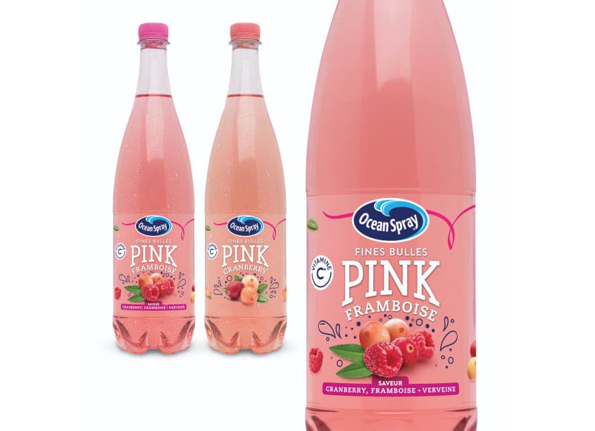 Sparkling Pink Cranberry — Food & Beverage design — by Stapley Hildebrand — 2021 GDUSA award winner