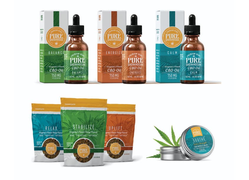 Pure Shenandoah Packaging
