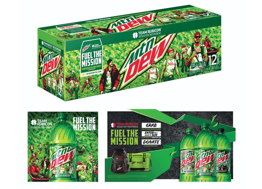 Mountain Dew Fuel The Mission - Rubicon — Food & Beverage design — by PepsiCo Design & Innovation — 2021 GDUSA award winner