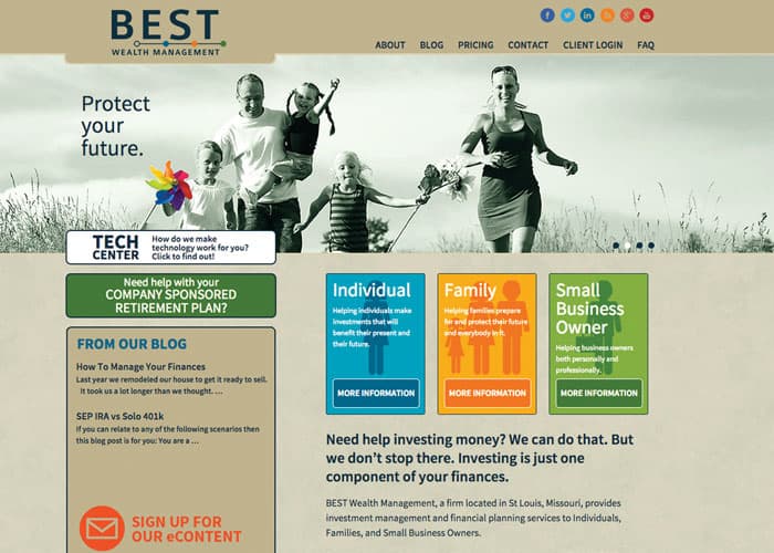 B.E.S.T. Wealth Management Website