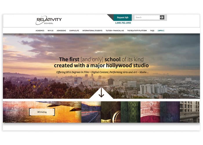 Relativity School Website