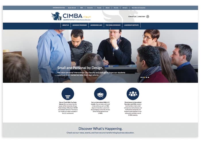CIMBA Italy Study Abroad Website